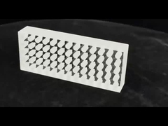 高温耐性 孔付きクォーツガラスプレート