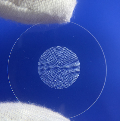 Machining Quartz Glass Quartz Glass Plate Transparent With Small Holes
