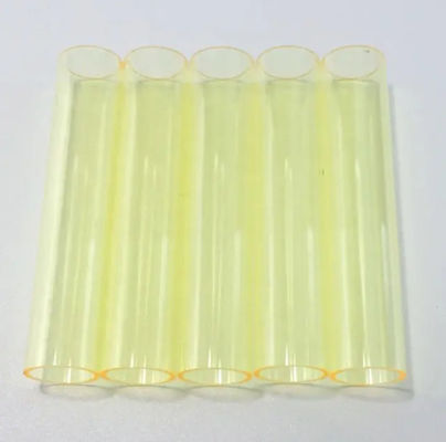 Polished or Frosted Samarium Doped Fused Quartz Glass Tubes Perfect Choice for Pipeline Equipment