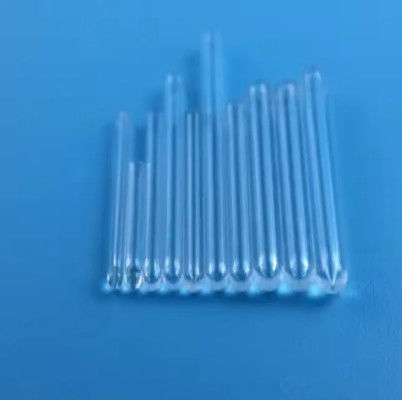 Customized One End Closed Quartz Glass Tube With High Density Of 6.91g/cm3