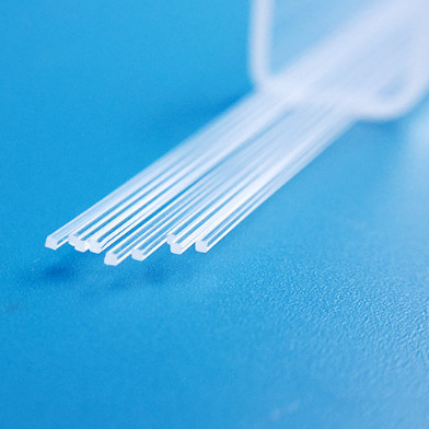 Quartz Glass Rod Rectangular Polishing Clear 99.99% Pure Quartz