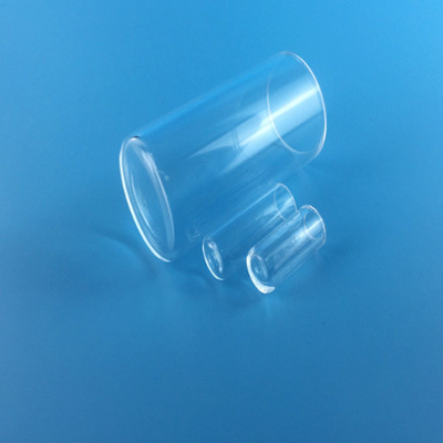 Quartz Capillary Tube One End Flat Sealed Quartz Glass Test Tube Transparent