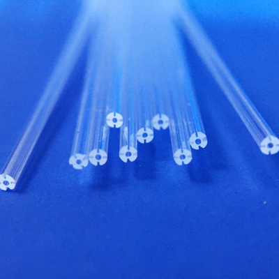 Quartz Capillary Tube V Groove U Groove Slotted For Fiber Precision