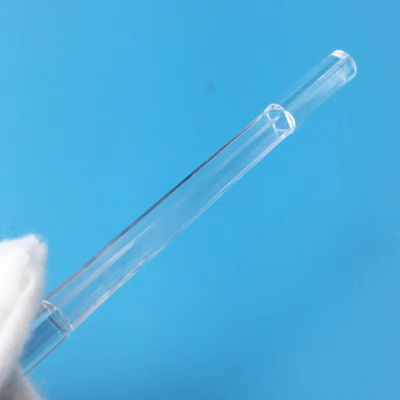 Quartz Glass Tube With Round Outside and Square Inside