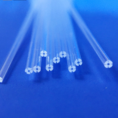 Quartz Capillary Tube V Groove U Groove Slotted For Fiber Precision