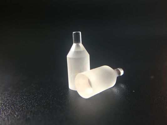 Optical Quartz Glass Quartz End Caps Transparent Or Frosted Coatable Customize