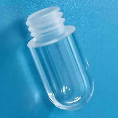6.91g/Cm3 Density clear fused quartz tubing Transparent For Industrial