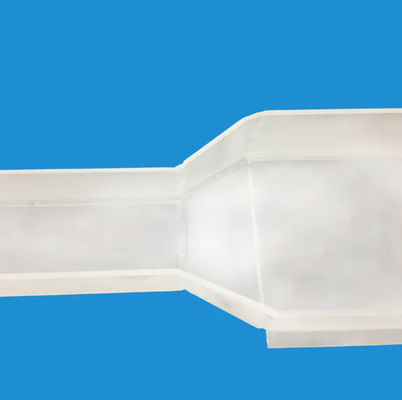Milky White Quartz Glass Feeder with 2.2g/cm3 Density and High Performance