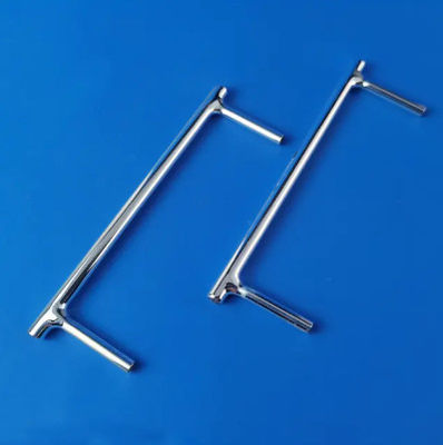 1100 Degree Work Temperature Silver-coated Quartz Glass Tube With Polished Or Frosted Surface