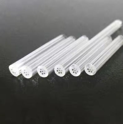 Customized Heat-Resistant Fused Quartz Tube 6.91g/cm3 Density For Optimal Performance