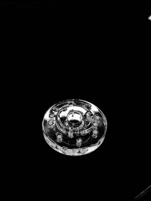 Fire-Processed Fused Quartz Bottle High Precision Corrosion Resistance for Lab