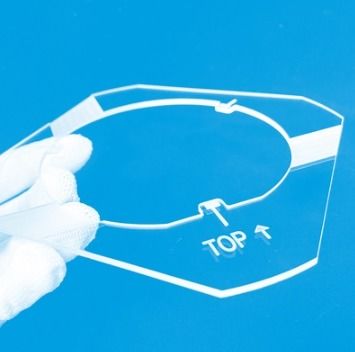1280°C Deformation Point Transparent Quartz Glass Plate For Temperature Environments