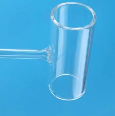 Wholesale Clear Quartz Glass Tee Pipe