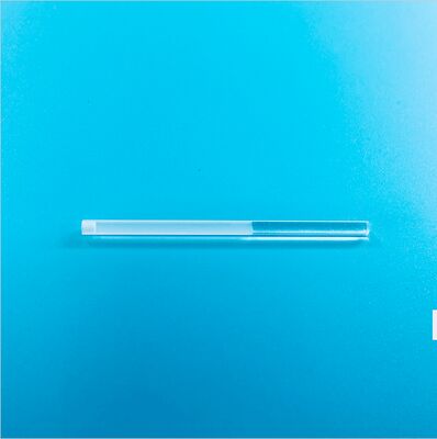 Quartz Glass Rod Smooth Surface Clear Fused Quartz Rod Customize